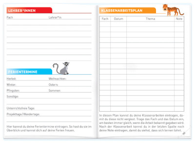 ROTH Hausaufgabenheft Klipp & Klar 