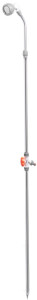 Bradas Douche de jardin avec piquet, 1.750 - 2.300 mm