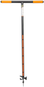 Bradas Tarière, diamètre: 200 mm, anthracite/orange