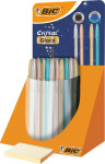 BIC Stylo à bille Cristal Glacé, présentoir de 40