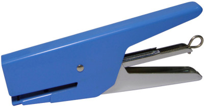 pavo Pince agrafeuse, capacité: 12 feuilles, bleu
