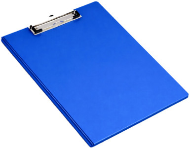 pavo Porte-bloc à pince, avec revêtement film, A4, rouge