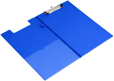 pavo Porte-bloc à pince, avec revêtement film, A4, rouge