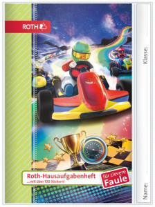 ROTH Hausaufgabenheft Kids für clevere Faule 