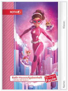 ROTH Hausaufgabenheft Kids für clevere Faule 