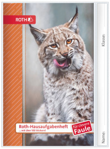 ROTH Hausaufgabenheft Tiere für clevere Faule 