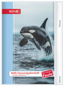 ROTH Hausaufgabenheft Tiere für clevere Faule 