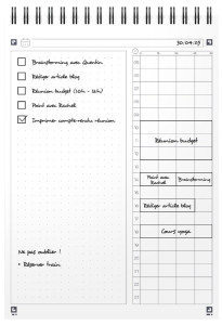 Oxford Planning journalier Essentials Time Manager Day, A5