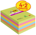 Post-it Bloc-notes super sticky notes, 101 x 152 mm, ligné