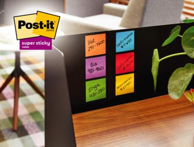 Post-it Bloc-notes super sticky notes, 47,6 x 47,6 mm, 18+6