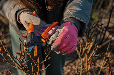 Bradas Ciseaux de jardin multifonction V-SERIES, orange