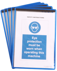 djois by tarifold Poche d'identification magnétique, blanc