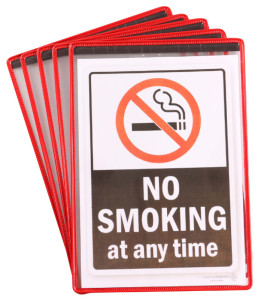 djois by tarifold Poche d'identification magnétique, blanc