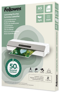 Fellowes Pochette de plastification, A5, 160 microns