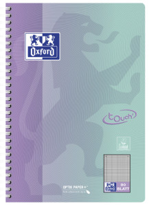 Oxford Collegeblock TOUCH, B5, liniert, Pastellverlauf