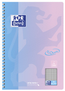 Oxford Collegeblock TOUCH, B5, liniert, Pastellverlauf