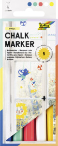 folia Marqueur craie BASIC, set de 5