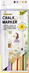 folia Marqueur craie BASIC, set de 5