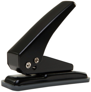 pavo Perforateur 1 trou, capacité: 20 feuilles, noir