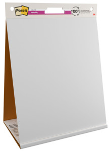 Post-it Bloc super sticky Meeting Chart avec support