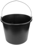 Bradas Baueimer, 12 Liter, PVC, schwarz Bradas Baueimer, 12 Liter, PVC, schwarz