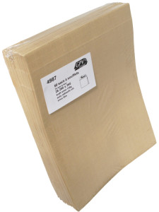 GPV Pochettes à soufflets, E4, 340 x 465 mm, kraft armé brun