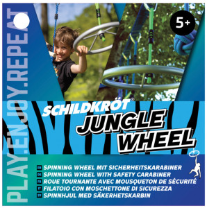 SCHILDKRÖT Jungle Spinning Wheel, 355 mm, grau