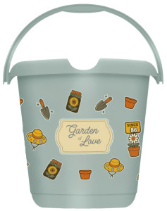 keeeper Seau à motif 