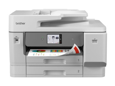 Brother : PRINTER FULL DUPLEX A3 COLOUR I NKJET MULTIFUNCTION 2 X 250 F PA