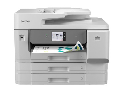 Brother : PRINTER FULL DUPLEX A3 COLOUR I NKJET MULTIFUNCTION 3 X 250 F PA