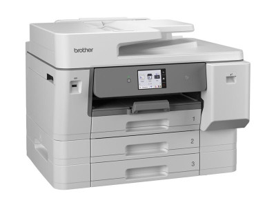 Brother : PRINTER FULL DUPLEX A3 COLOUR I NKJET MULTIFUNCTION 3 X 250 F PA