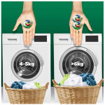 ARIEL Lessive capsules All-in-1 Color+, 60 lavages