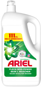 ARIEL Lessive liquide Universal+, 2,25 litres - 50 lavages