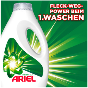 ARIEL Lessive liquide Universal+, 2,25 litres - 50 lavages