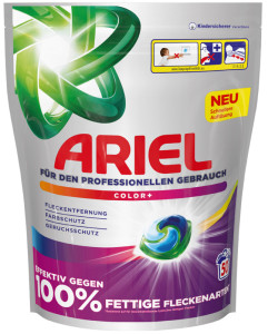 ARIEL PROFESSIONAL Lessive en capsules All-in-1 Color+