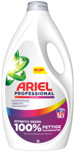 ARIEL PROFESSIONAL Lessive liquide Color+, 140 lavages