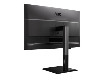 AOC : 27IN IPS QHD 350CD/ 2HDMI/DP/3USB/USB-B/USB-C/HP/HAS
