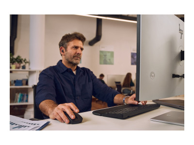 HP : MULTI-DEVICE DUAL-MODE MOUSE et KEYBOARD COMBO avec PALM RES