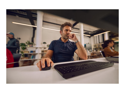 HP : MULTI-DEVICE DUAL-MODE MOUSE et KEYBOARD COMBO avec PALM RES