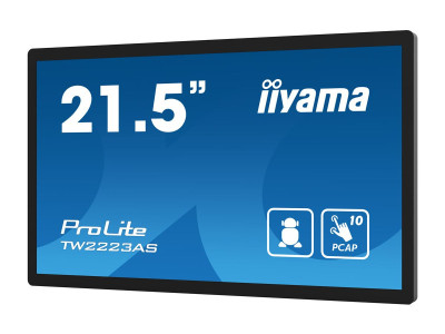 Iiyama : 21.5IN 1920X1080 18MS 400CD/M 3000:1 16GB HDMI USB