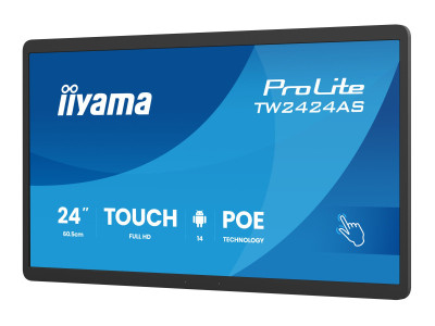 Iiyama : 23.8IN ANDROID 1920X1080 250CD/M 1000:1 32GB HDMI USB