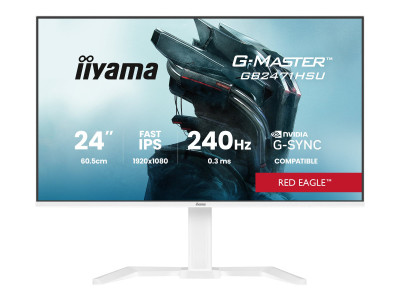 Iiyama : 24IN IPS FHD 240HZ/350CD/ 2HDMI/DP/USB/USB-C/HP avec HITE/HAS