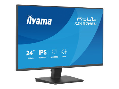Iiyama : 24IN IPS FHD 350CD/ HDMI/DP/2USB/2USB-C/HP