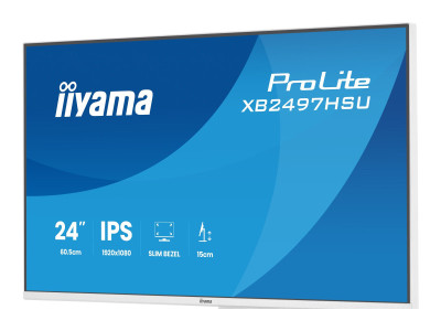 Iiyama : 24IN IPS FHD 350CD/ HDMI/DP/2USB/2USB-C/HP avec HITE/HAS