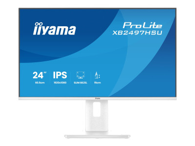 Iiyama : 24IN IPS FHD 350CD/ HDMI/DP/2USB/2USB-C/HP avec HITE/HAS