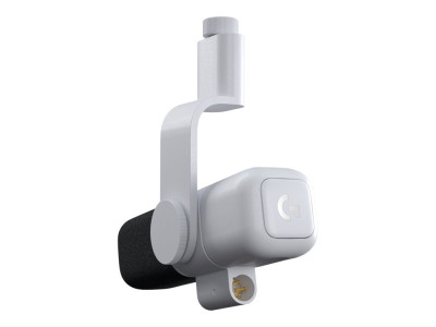 Logitech : YETI STACTDYNAM XLR BROADCAST MIC CLEARAMP-OFF WHITE-9006-EMEA