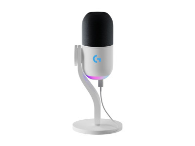 Logitech : YETIGX DYNAMRGB G MIC LIGHTSYNC OFF WHITE - EMEA28-935
