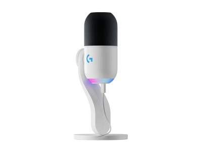 Logitech : YETIGX DYNAMRGB G MIC LIGHTSYNC OFF WHITE - EMEA28-935