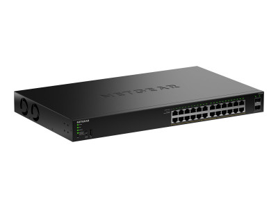 Netgear : 24-PORT 1G POE+ SMART SWITCH MA NAGED ESSENTIALS avec 2X SFP