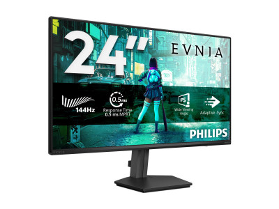Philips : 24IN IPS FHD 144HZ/300CD/ HDMI/DP